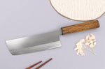 Couteau nakiri 16,5cm japonais artisanal Yu Kurosaki Gekko San Maï
