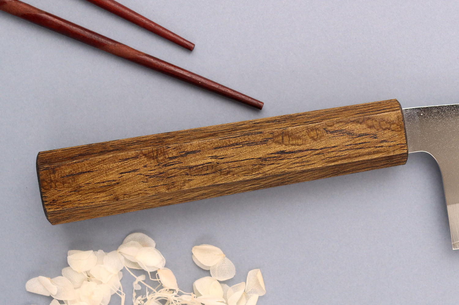 Couteau nakiri 16,5cm japonais artisanal Yu Kurosaki Gekko San Maï