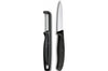 Set 1 couteau + 1 éplucheur Victorinox SwissClassic noir