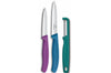 Set 2 couteaux + 1 éplucheur Victorinox SwissClassic assortis