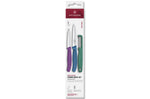 Set 2 couteaux + 1 éplucheur Victorinox SwissClassic assortis