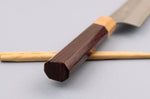 Couteau sujihiki japonais artisanal Yoshimi Kato AS Nashiji 27cm