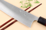 Couteau de chef japonais artisanal Shibata Koutetsu AS 21cm