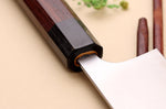 Couteau de chef japonais artisanal Shibata Koutetsu AS 21cm