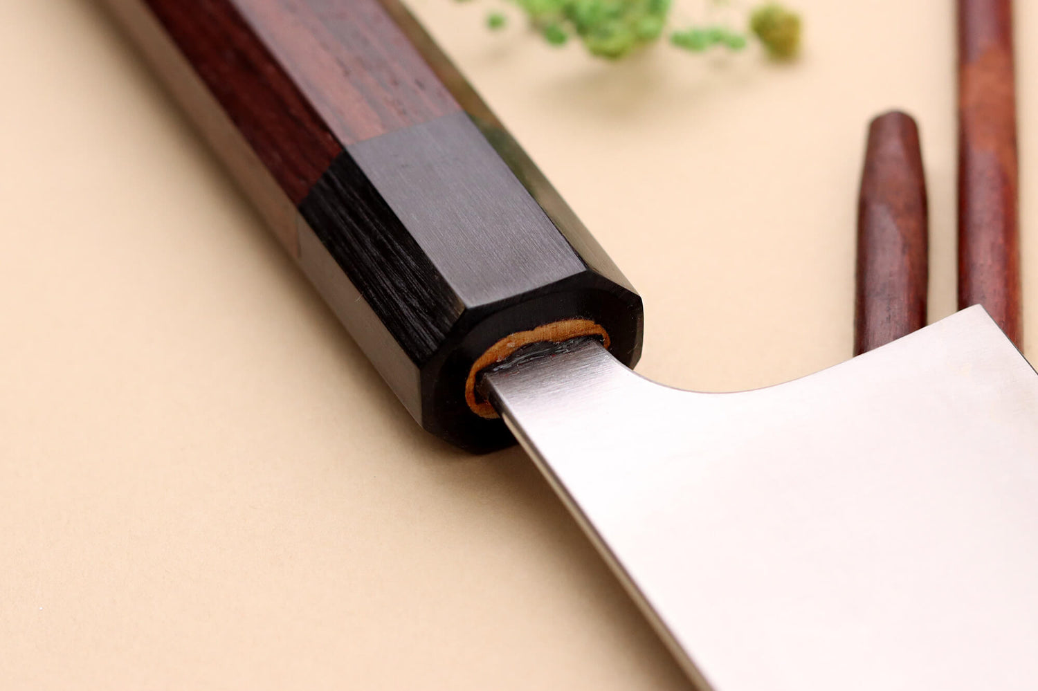 Couteau de chef japonais artisanal Shibata Koutetsu AS 21cm