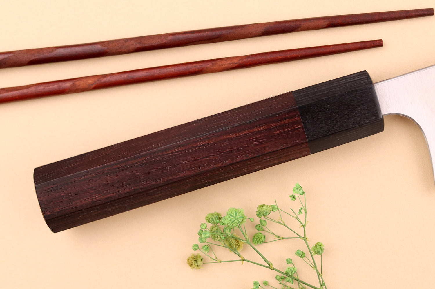 Couteau de chef japonais artisanal Shibata Koutetsu AS 21cm