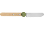 Set de couverts pour enfants Opinel Le Petit Gourmet coloris olive