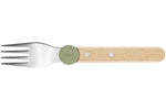Set de couverts pour enfants Opinel Le Petit Gourmet coloris olive