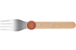 Set de couverts pour enfants Opinel Le Petit Gourmet coloris corail