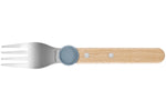 Set de couverts pour enfants Opinel Le Petit Gourmet coloris bleu pluie