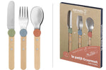 Set de couverts pour enfants Opinel Le Petit Gourmet coloris panaché