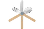 Set de couverts pour enfants Opinel Le Petit Gourmet coloris panaché