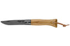 Couteau Opinel Neo6 lame 7cm Opiflex® revêtement noir manche en chêne
