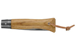 Couteau Opinel Neo6 lame 7cm Opiflex® revêtement noir manche en chêne