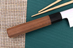 Couteau kiritsuke japonais artisanal Kagekiyo Kurumi Ginsan 24cm