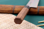 Couteau kiritsuke japonais artisanal Kagekiyo Kurumi Ginsan 24cm