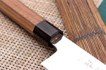 Couteau kiritsuke japonais artisanal Kagekiyo Kurumi Ginsan 24cm