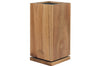 Bloc couteaux vide rotatif Cristel en bois d'acacia