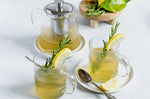 Coffret théière Cristel Darjeeling + 2 tasses en verre borosilicate