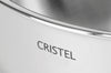 Sautoir Cristel Castel'Pro en acier inoxydable 18/10 5 ply avec 2 anses fixes