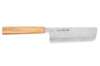 Couteau nakiri 16,5cm japonais artisanal Sakai Kikumori TS10 en chêne