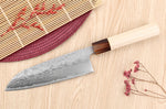 Couteau santoku 16,5cm japonais artisanal Yuzo Haruto Damas
