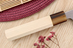 Couteau santoku 16,5cm japonais artisanal Yuzo Haruto Damas