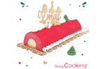 Moule à bûche glacée et insert semi rigide Scrapcooking - Réutilisable