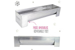 Moule à bûche en inox et insert semi rigide Scrapcooking - Réutilisable