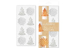 Tapis Scrapcooking en silicone décors Sweet Christmas pour bûche