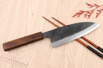 Couteau deba 15cm japonais artisanal Hidetsune BS2