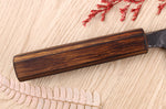 Couteau deba 15cm japonais artisanal Hidetsune BS2