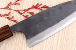 Couteau deba 15cm japonais artisanal Hidetsune BS2