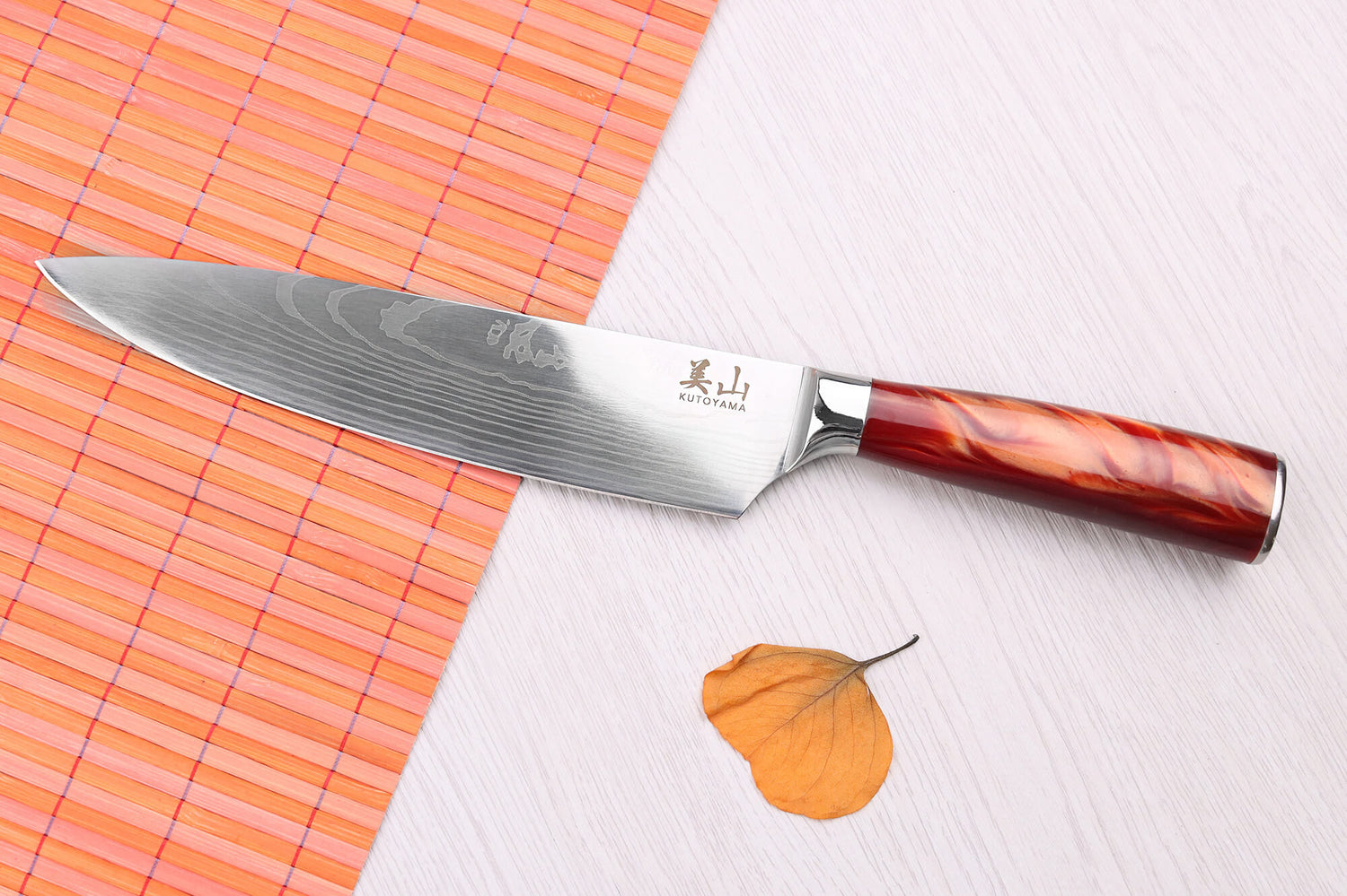 Set de 2 couteaux Kutoyama Red Flame chef + office