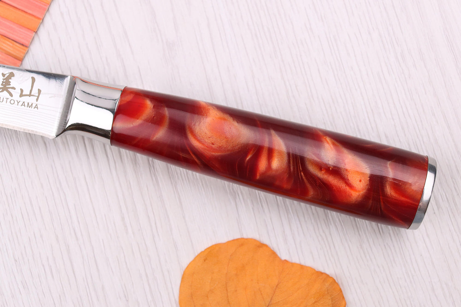 Set de 2 couteaux Kutoyama Red Flame chef + office