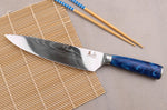Set de 3 couteaux Kutoyama Blue Wave chef + universel + office