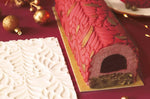 Moule à bûche Scrapcooking Ondine + insert + tapis silicone + support kraft + boite de transport