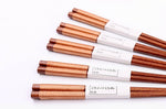 Set de 5 paires de baguettes chinoises Kutoyama en bois 23cm