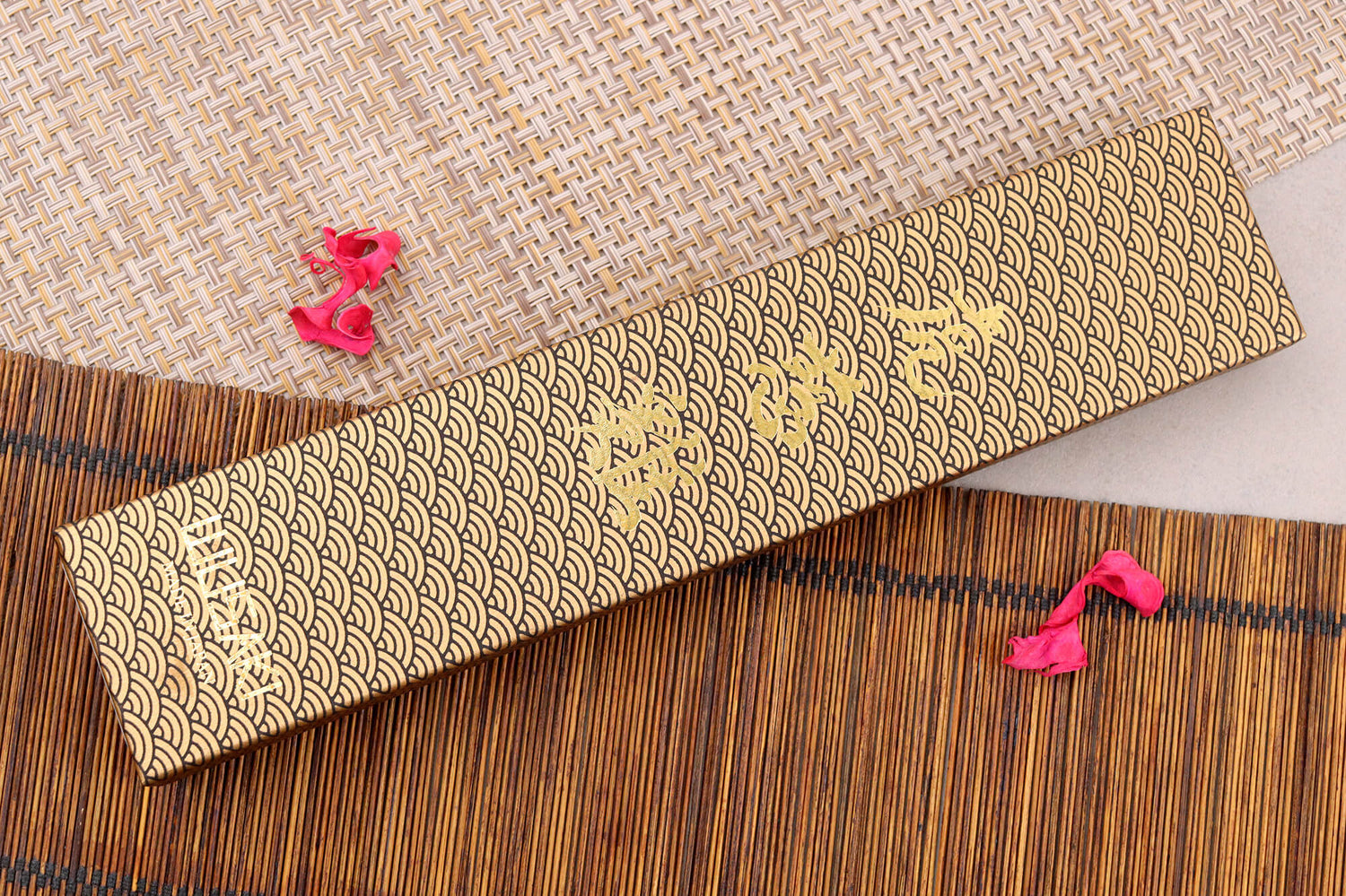 Couteau universel japonais artisanal Wusaki Nogami BS2 12.5cm manche en noyer