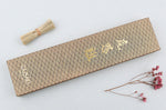 Couteau santoku japonais artisanal Wusaki Nakata Erable BS2 16,5cm manche érable
