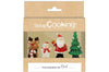 Boîte de 4 décors Scrapcooking Sweet Xmas pour bûche de Noël