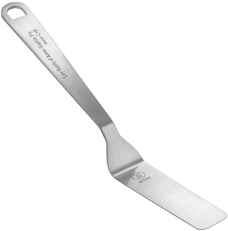 La spatule tout inox flexible 8cm d'Anne Sophie Pic selon André Verdier