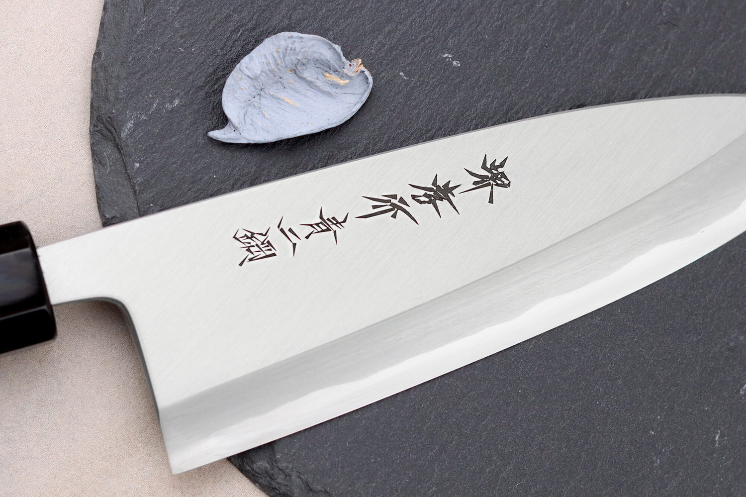 Couteau deba 15cm japonais artisanal Sakai Takayuki Aoniko