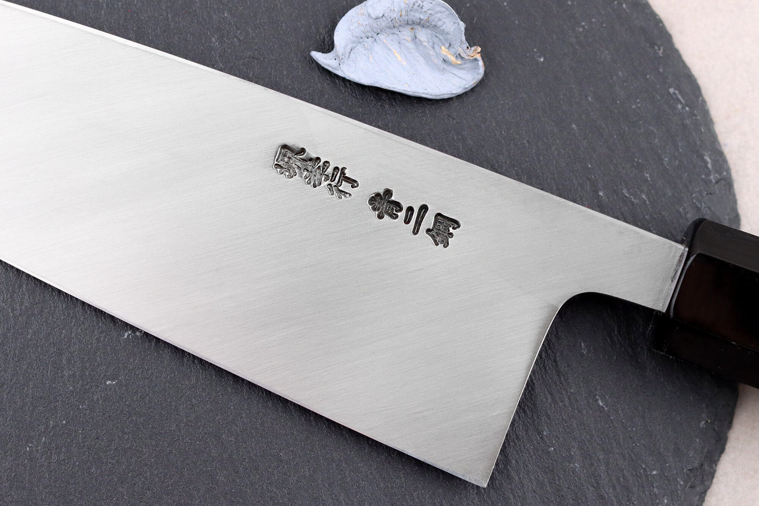 Couteau deba 18cm japonais artisanal Sakai Takayuki Aoniko