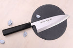 Couteau deba 18cm japonais artisanal Sakai Takayuki Aoniko