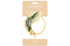 Cake topper Scrapcooking couronne de Noël en bois