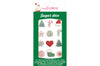 Décors en sucre Scrapcooking Sweet Xmas pour bûches et gâteaux