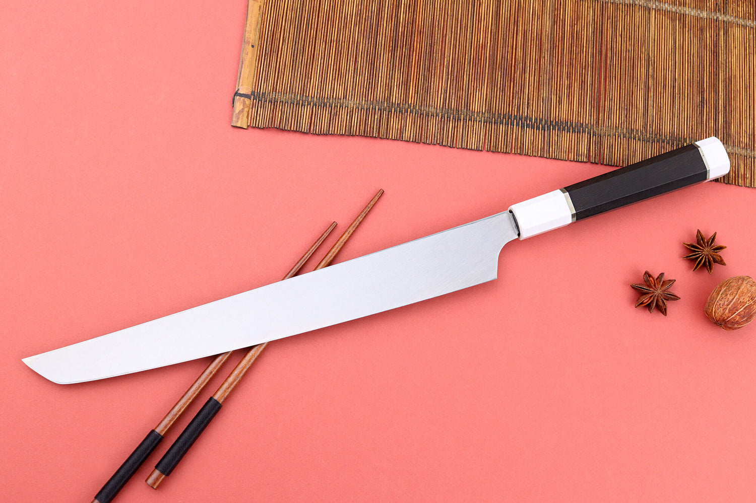 Couteau sakimaru 30cm japonais artisanal Sakai Takayuki Ginryu