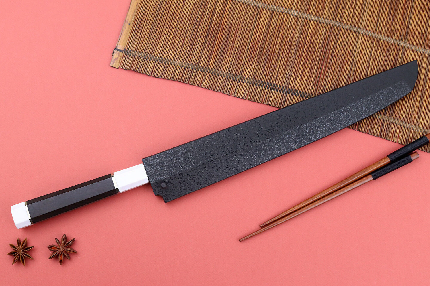 Couteau sakimaru 30cm japonais artisanal Sakai Takayuki Ginryu