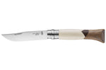 Couteau pliant Opinel Tradition Luxe Cime n°09 lame 9cm manche érable + frêne + noyer